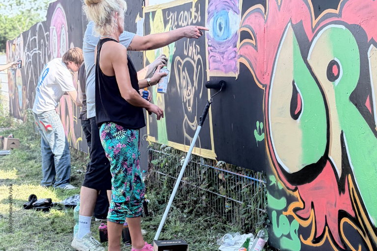 Grafitti Jam / Grafitti Workshop Outdoorpark bad Segeberg